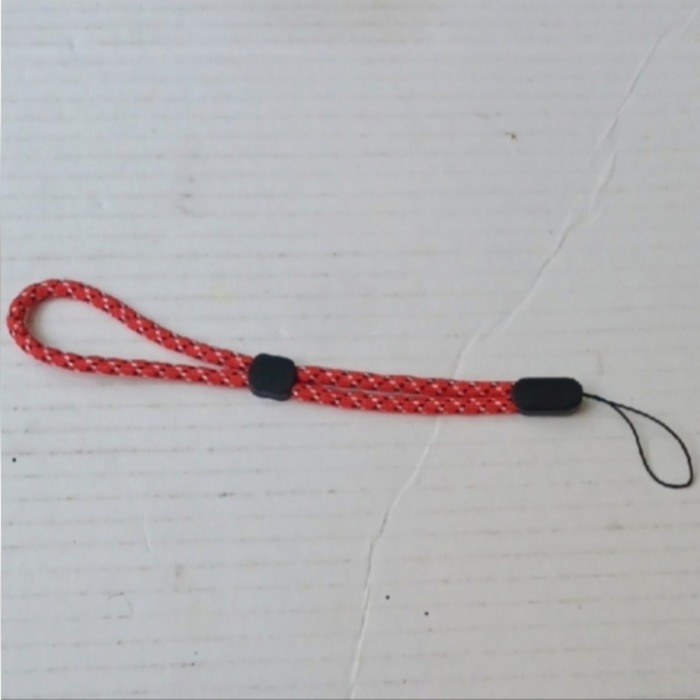 4/$30 New Red Phone/Device Wrist Strap